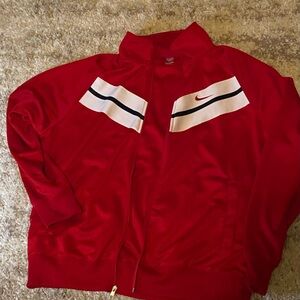 Nike Athletic Red Jacket